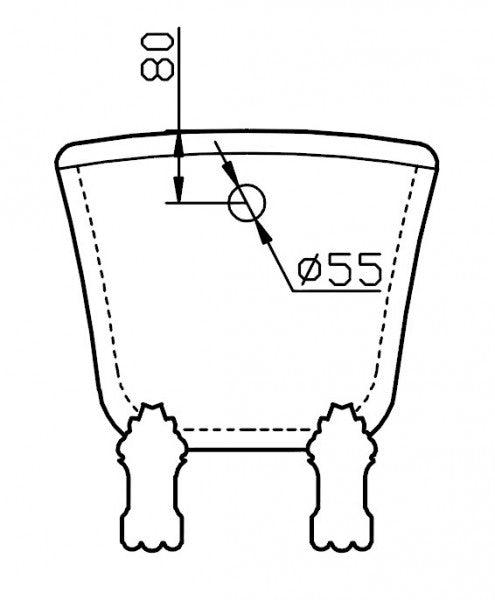 Volně stojící vana PARIS PREMIUM