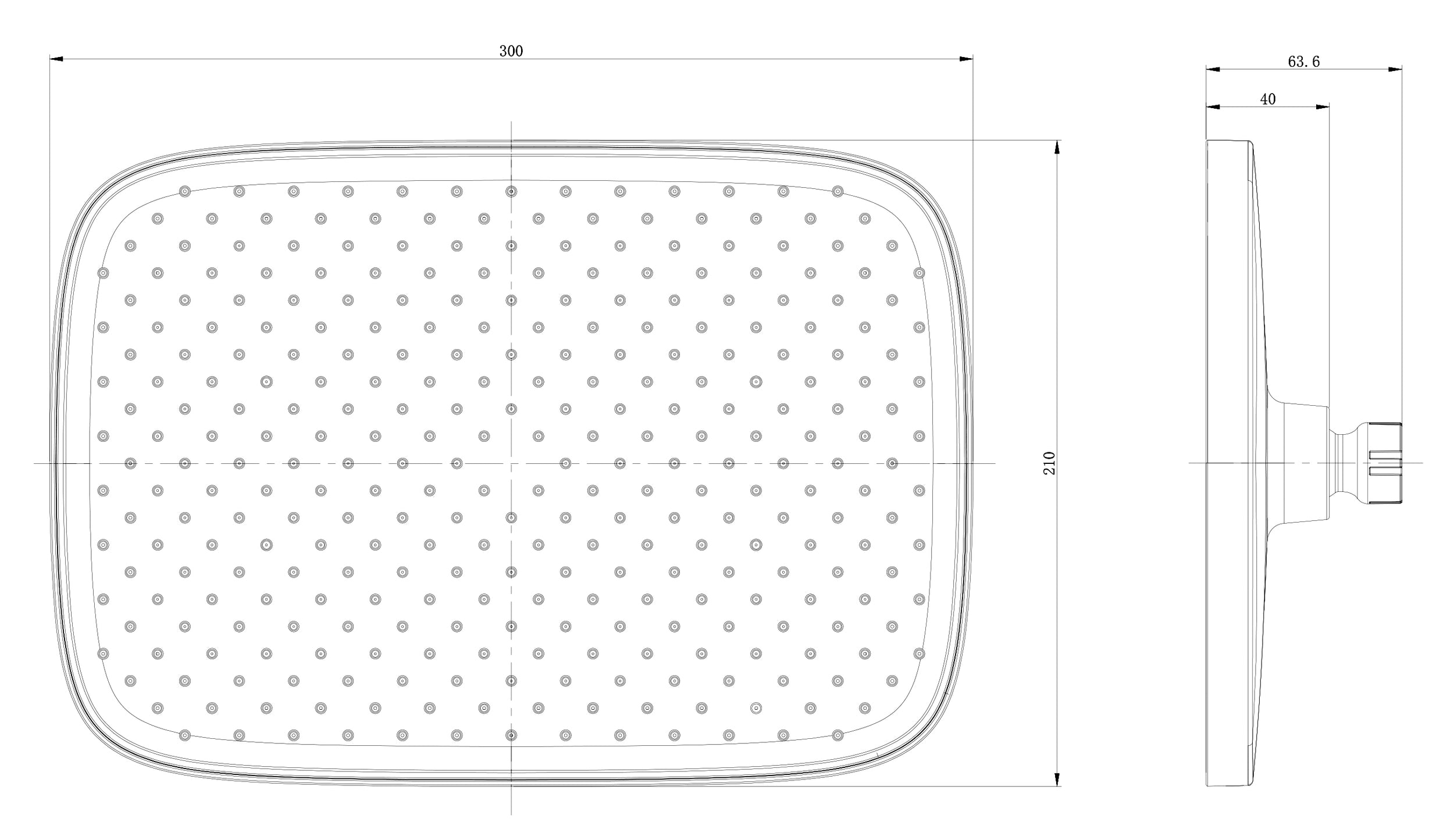 Sprchový sloup Termostat 3011 PRO
