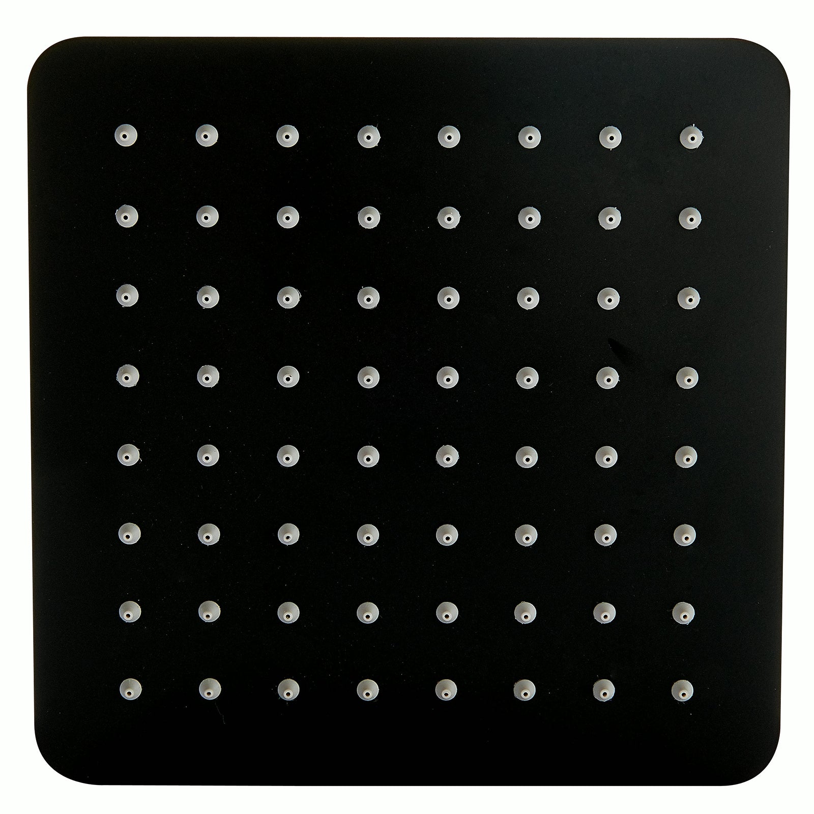 Dešťová sprcha DPG2023 plochá - nerezová ocel - černá