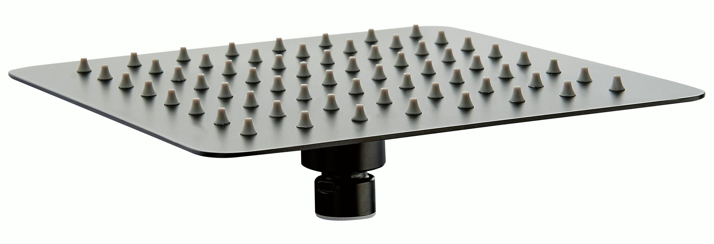 Dešťová sprcha DPG2023 plochá - nerezová ocel - černá