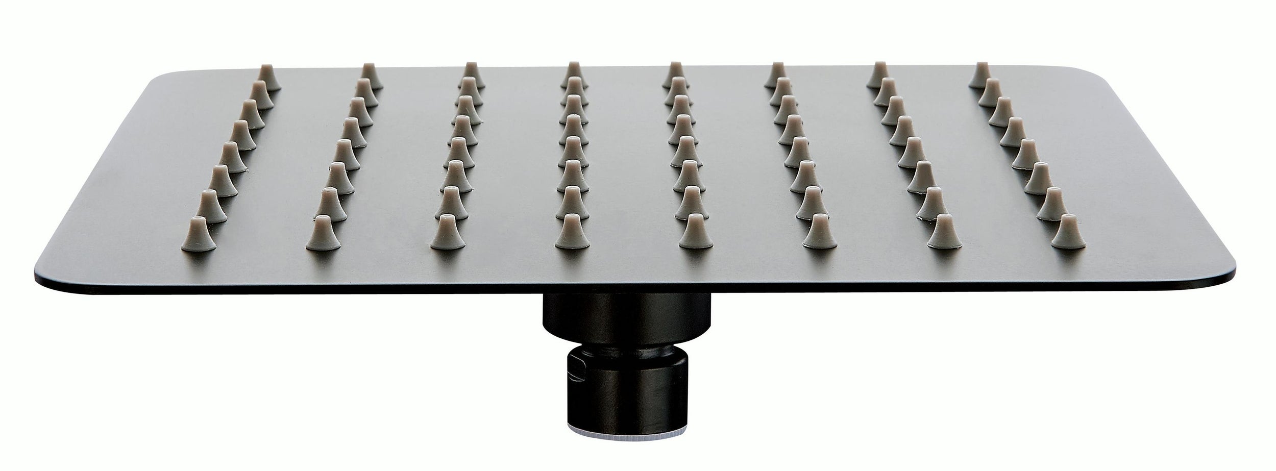 Dešťová sprcha DPG2023 plochá - nerezová ocel - černá