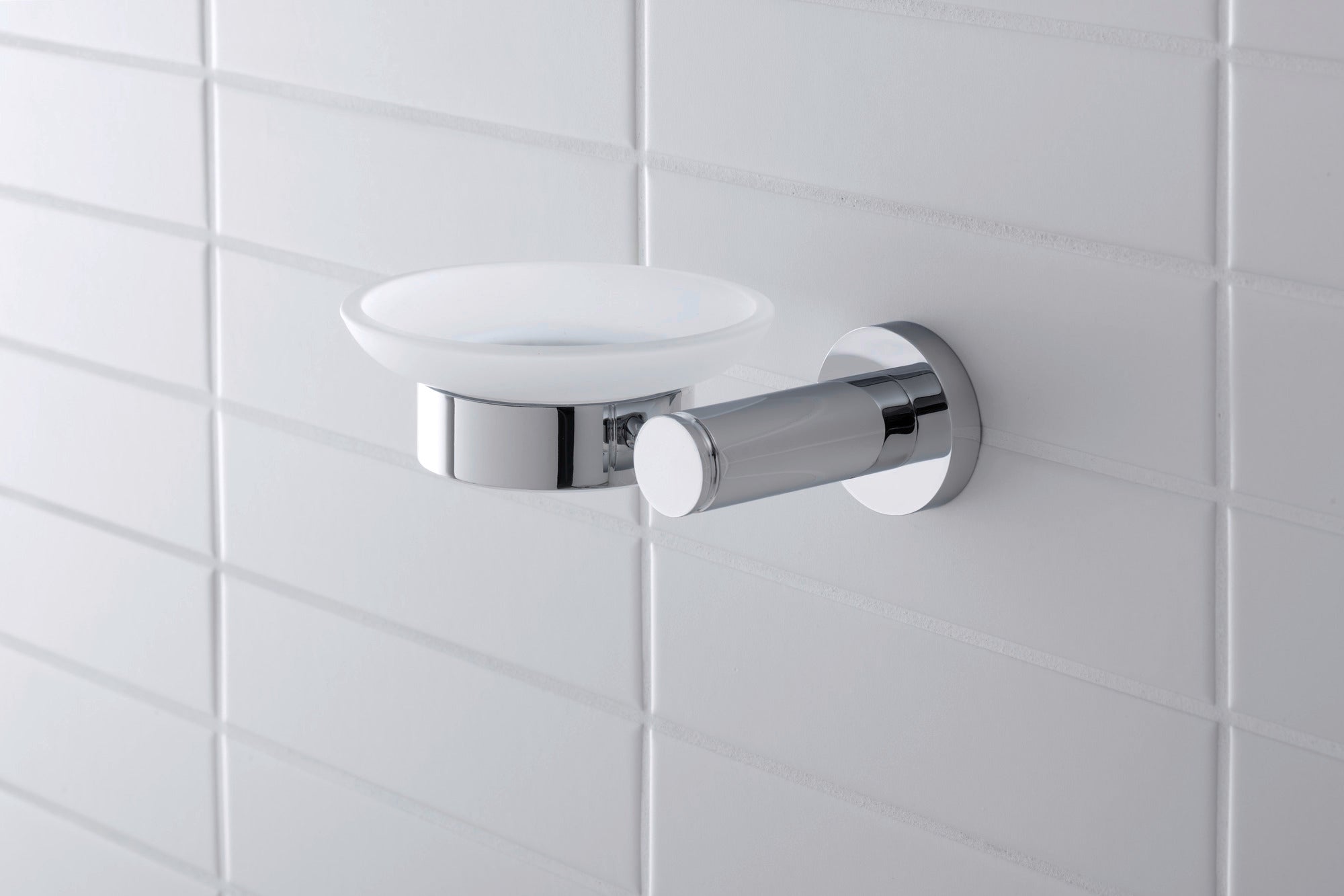 Duravit D-Code mýdelník Ø10 cm pro 1 mýdlo