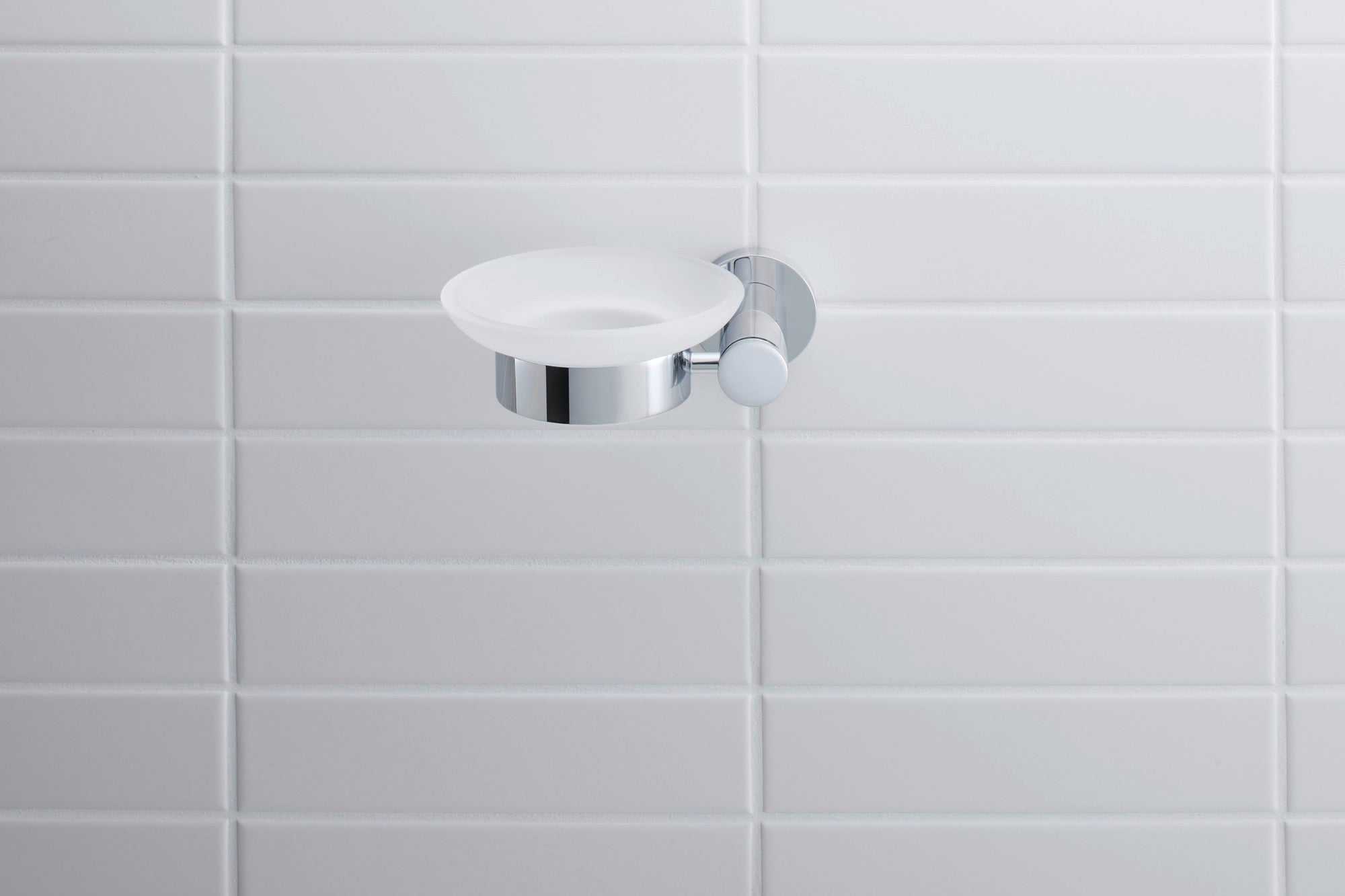 Duravit D-Code mýdelník Ø10 cm pro 1 mýdlo