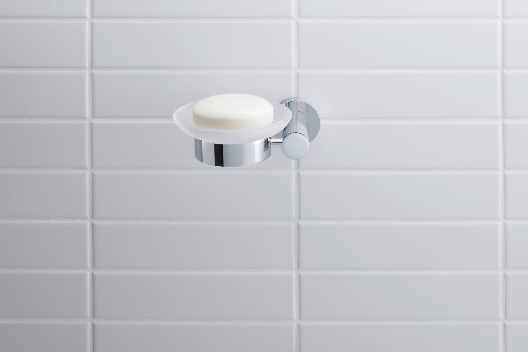 Duravit D-Code mýdelník Ø10 cm pro 1 mýdlo