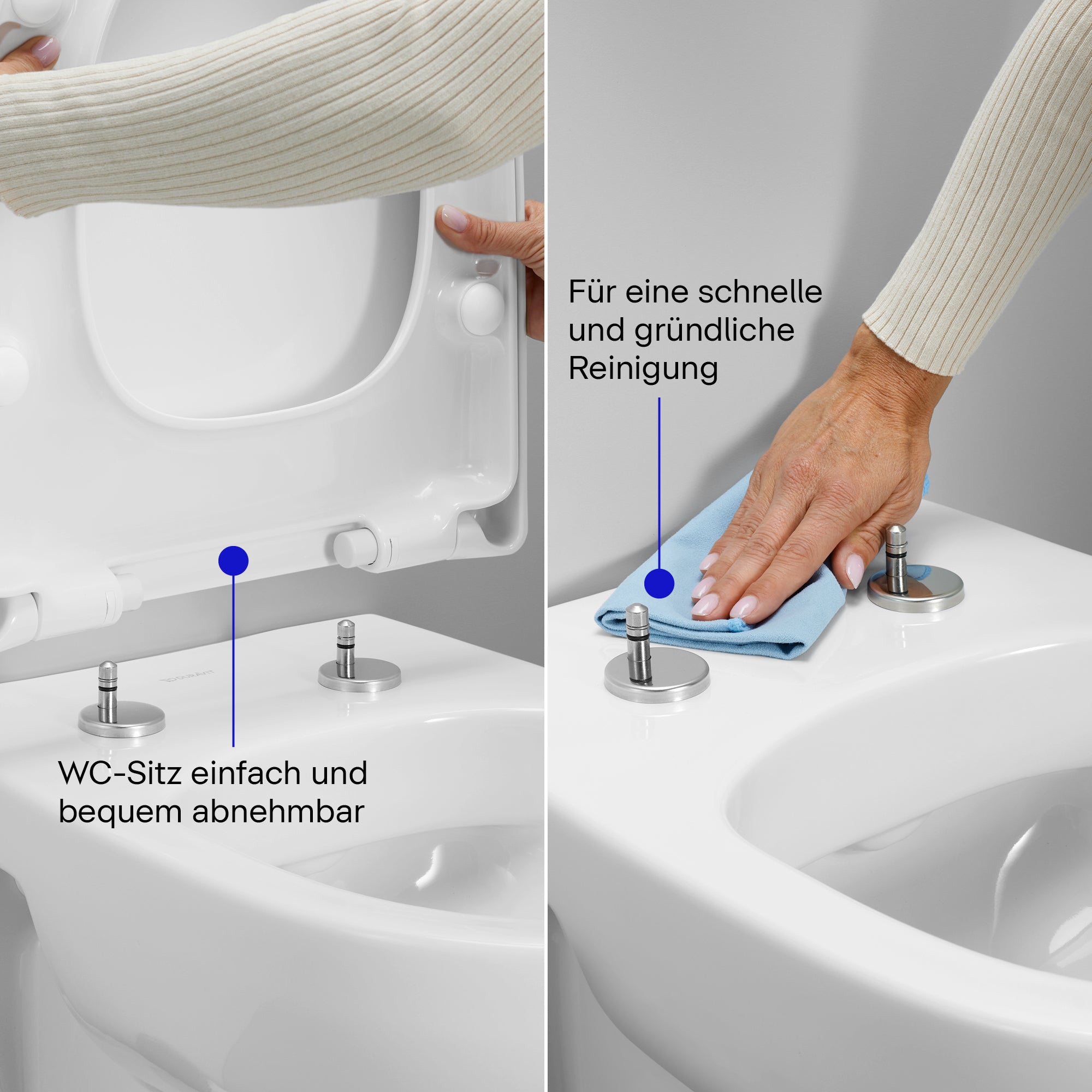 Duravit Univavo Univerzální WC sedátko s mechanismem Soft-Close, oválné