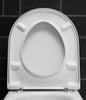 Univerzální WC sedátko Duravit s pozvolným sklápěním v bílé barvě pro Starck 3