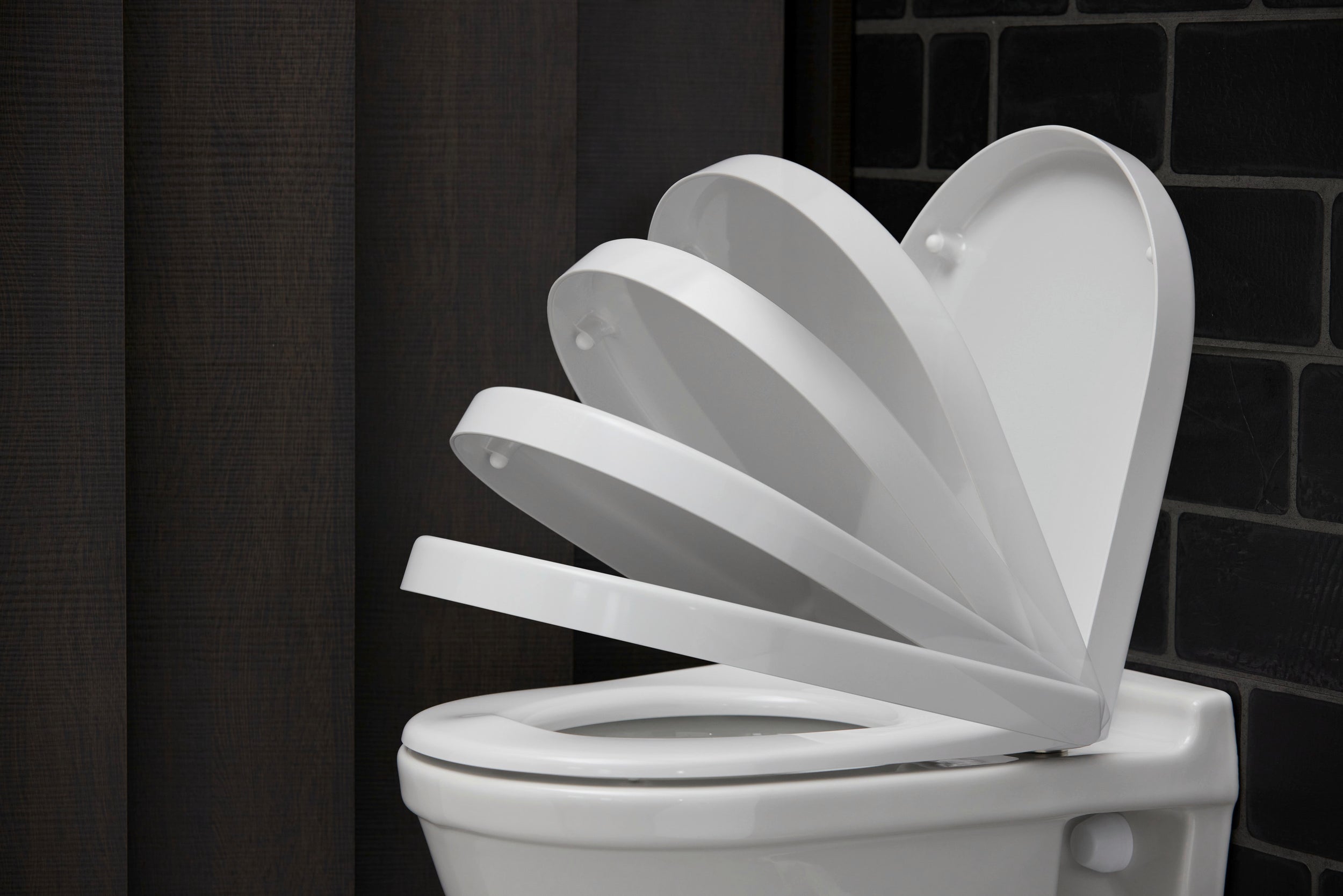 Univerzální WC sedátko Duravit s pozvolným sklápěním v bílé barvě pro Starck 3