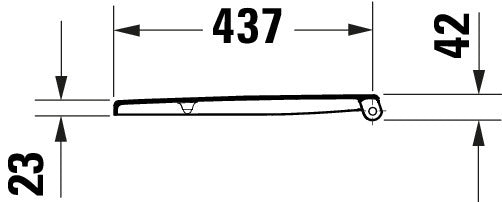 Duravit Univavo univerzální WC sedátko s tichým sklápěním