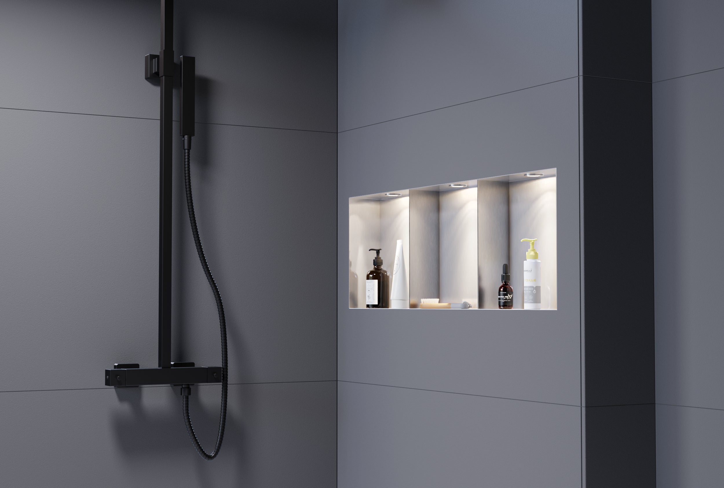 Zápustné bodové LED svítidlo, neutrální bílá, Ø 45 x 22,3 mm, IP65 - možnost volby rámu