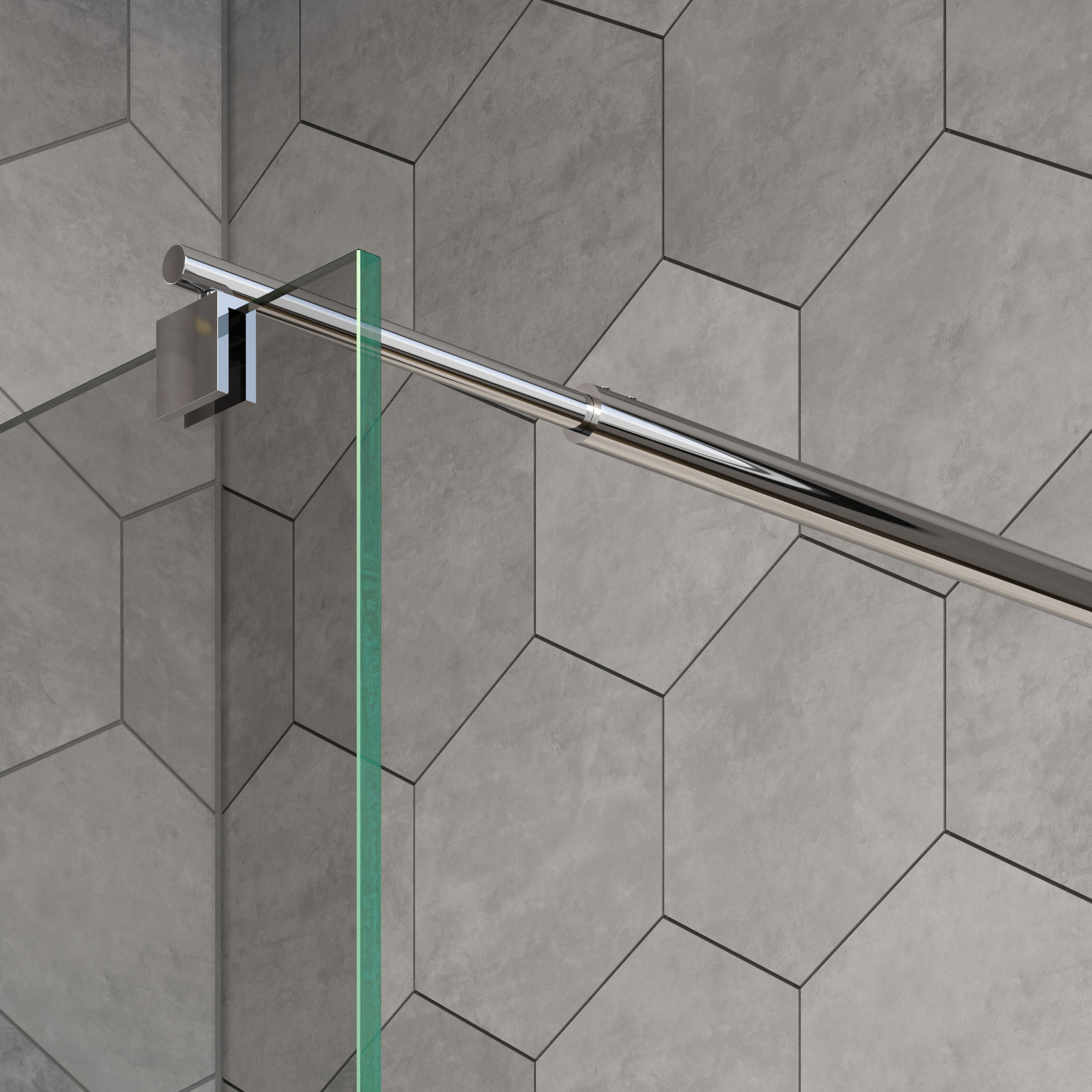 Sprchová zástěna Walk-In Nano čiré sklo EX101