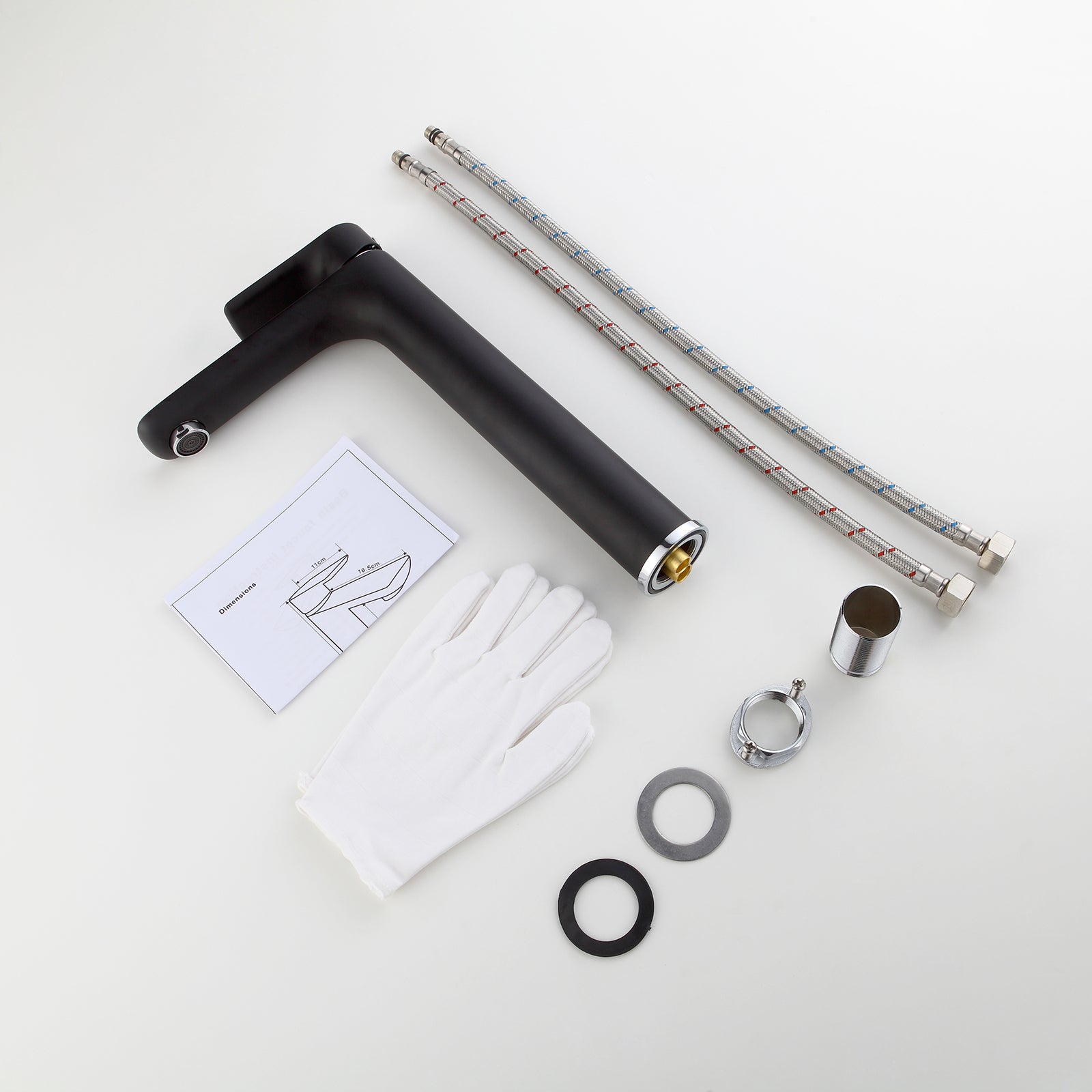 Umyvadlová baterie Baterie Koupelnová baterie dlouhá 4025CB