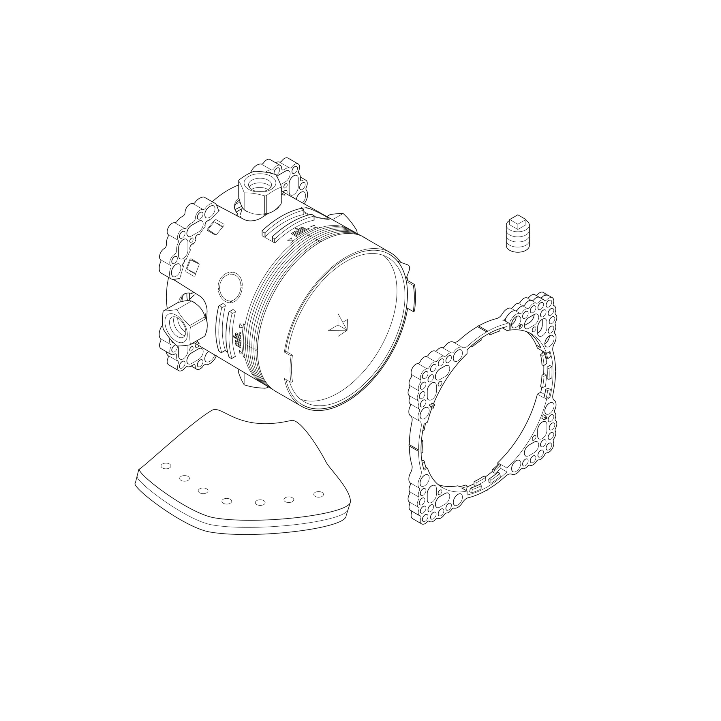 Podomítková sprchová baterie Duravit Tulum