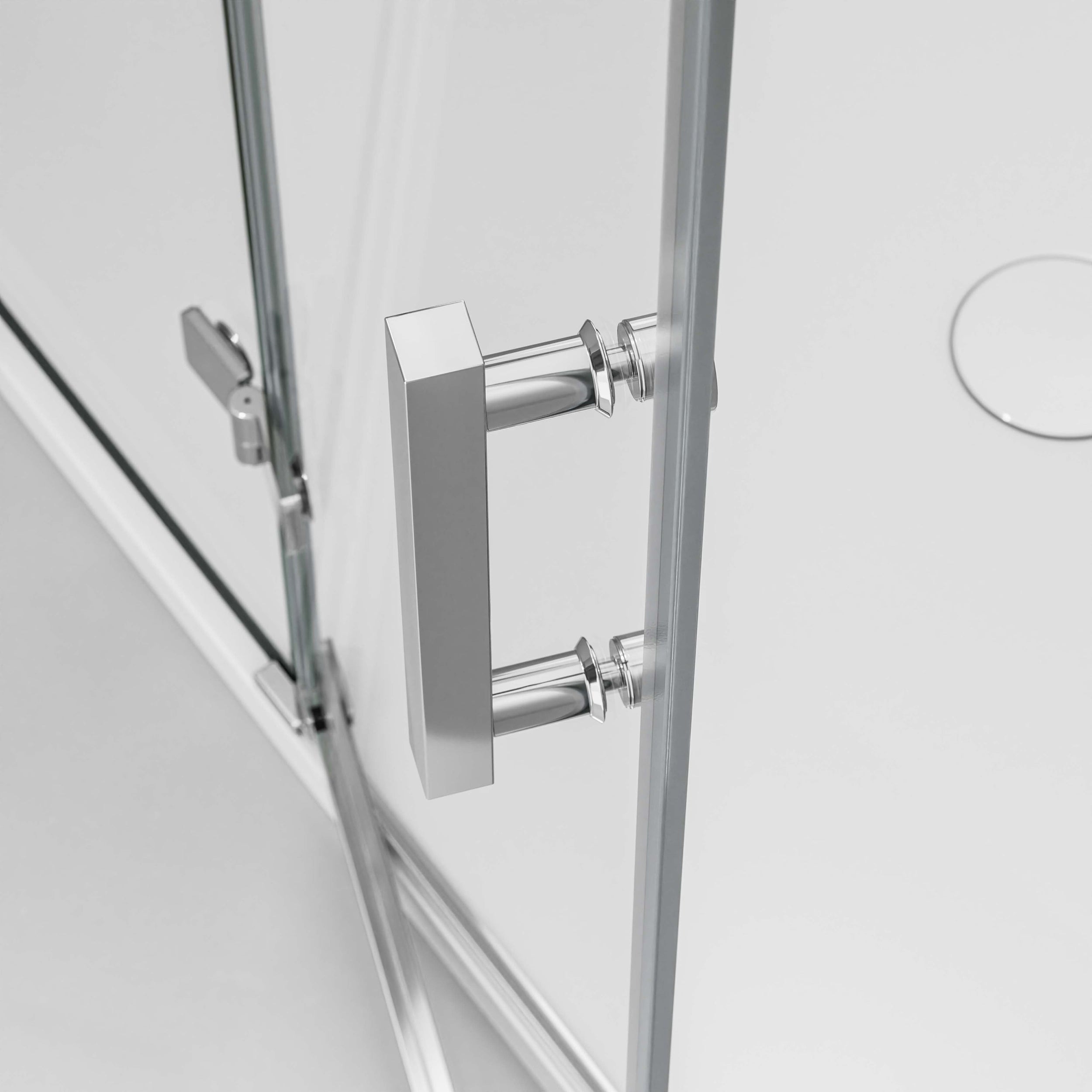 Rohový sprchový kout s otočnými dveřmi DX407