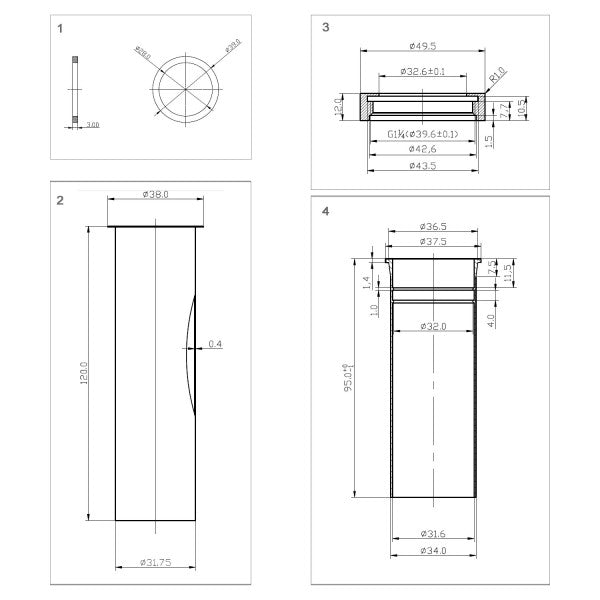 Sifon umyvadlový 1924