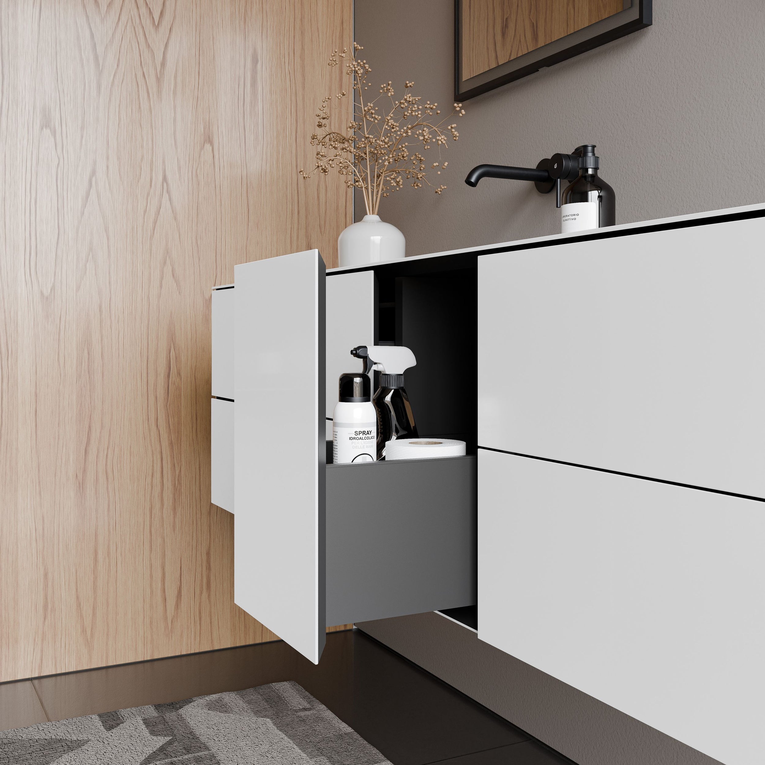 Umyvadlová skříňka ARCTIC 1400