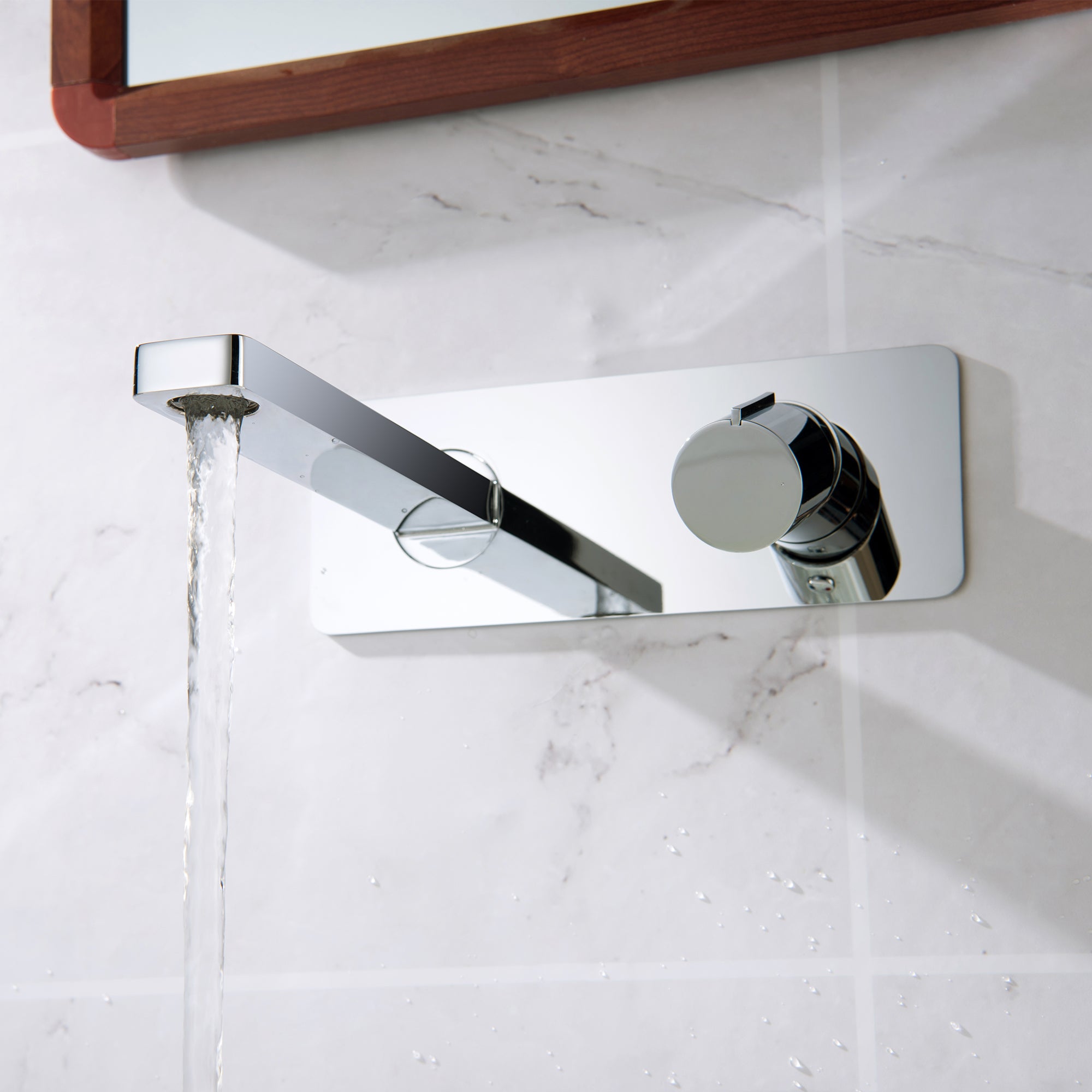 Nástěnná umyvadlová baterie se směšovačem 9908C