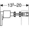 Geberit Duofix sada pro montáž před stěnu