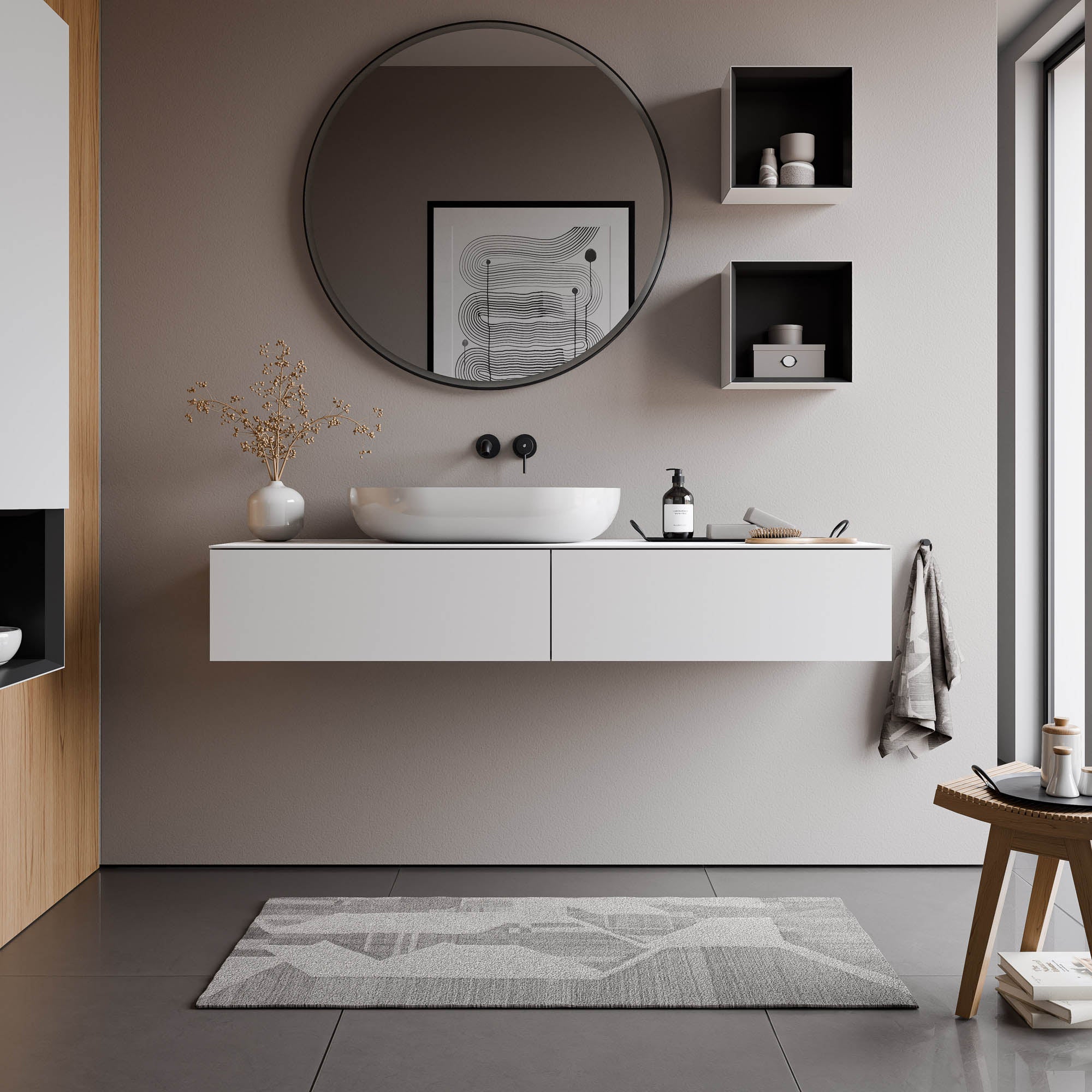 Toaletní stolek ARCTIC 1600
