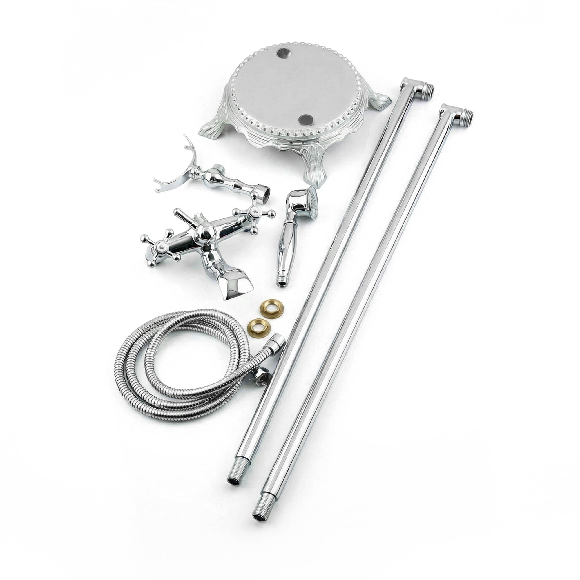 Volně stojící vanová baterie 1414 - kulatá