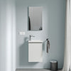 Koupelnová sada pro hosty WC TIM 40 cm s umyvadlem