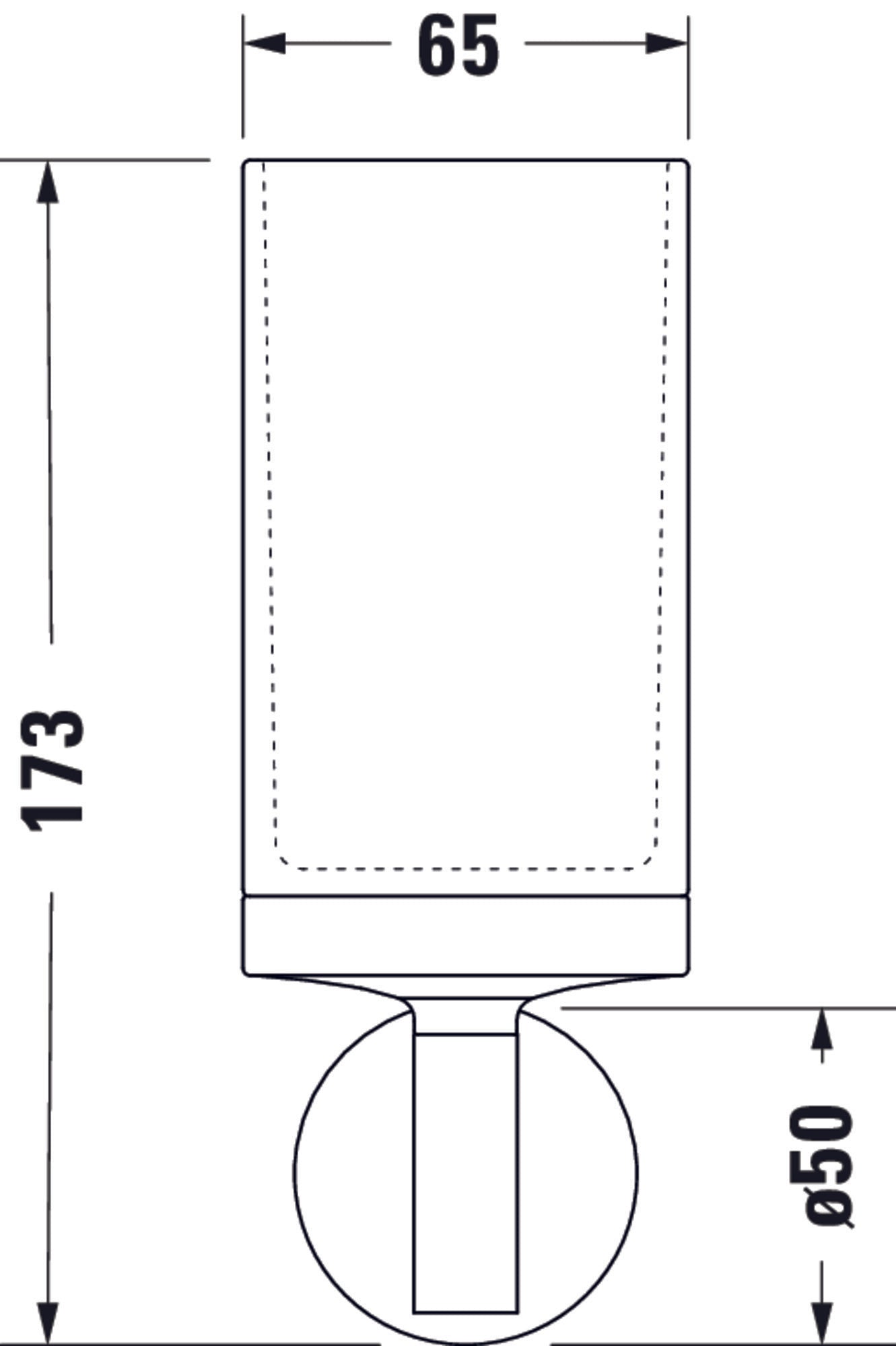 Duravit Starck T kelímek na zubní kartáčky