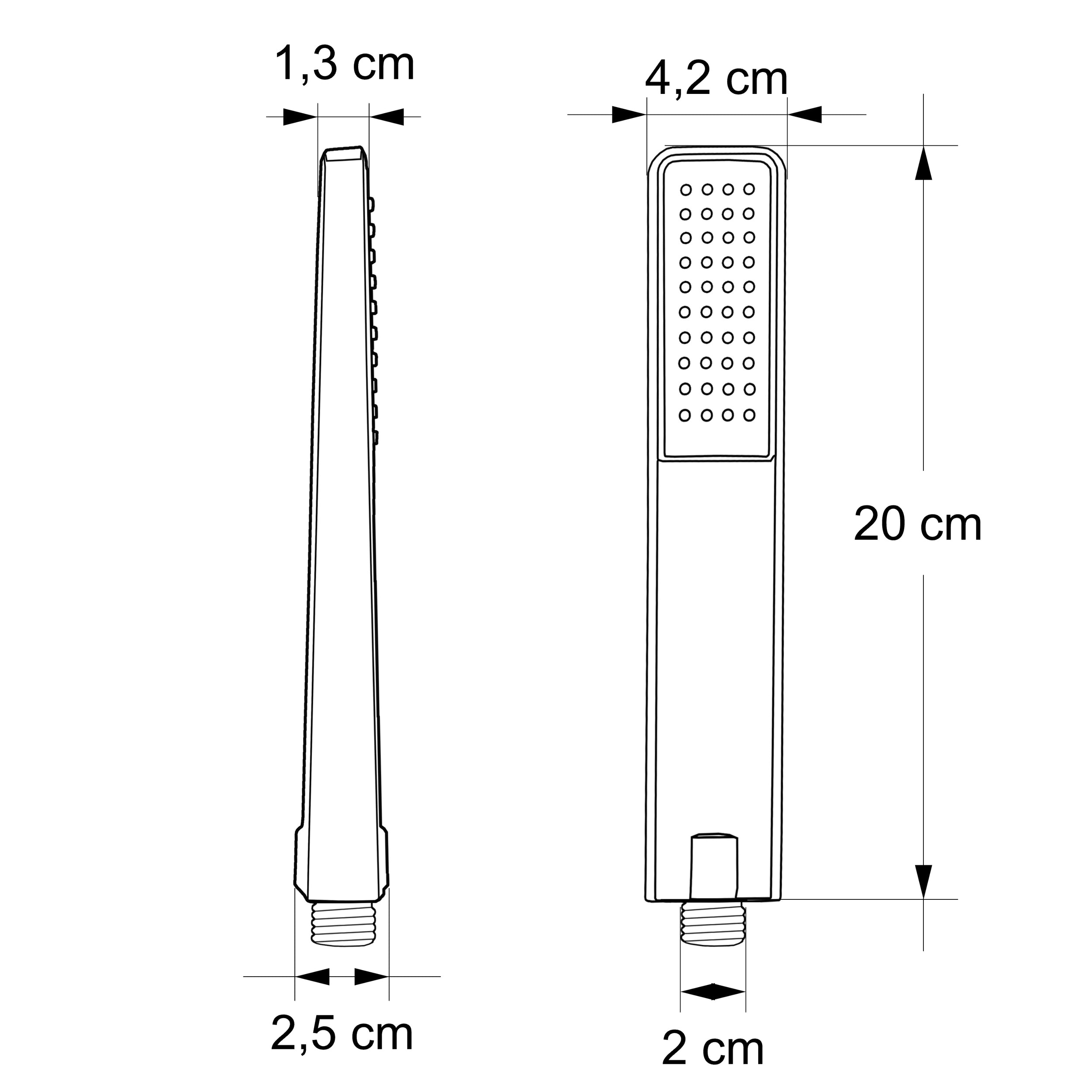 Sprchová hlavice Anti - Scale 8411C