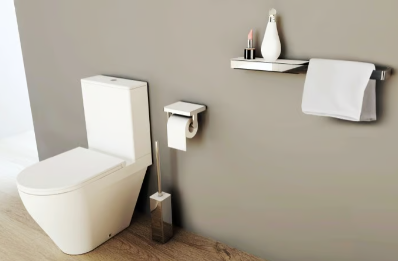 Elegantní držák WC štětky SDLTBH z mosazi