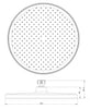 Designová sprchová sloupová termostatická baterie 4011 BASIC
