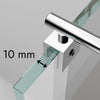 Sprchová kabina Walk-In Nano real glass EX101