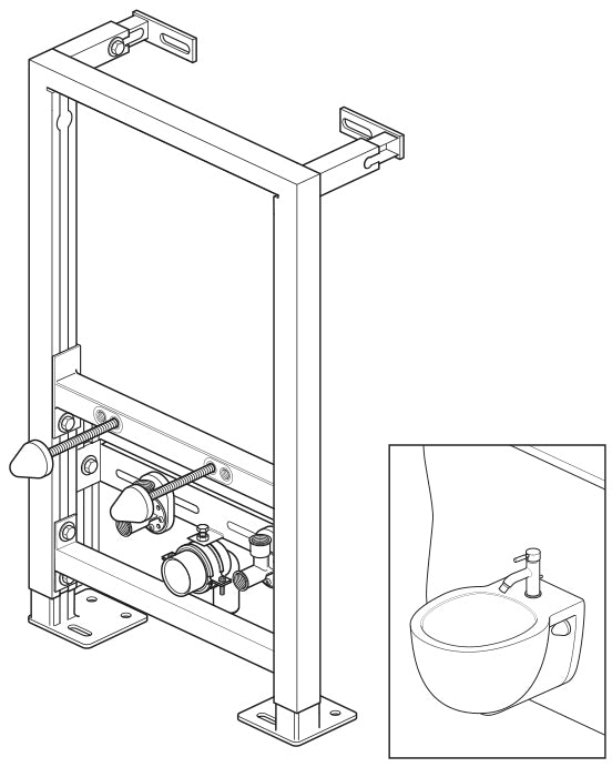 Předstěnová instalace pro bidet G30013A