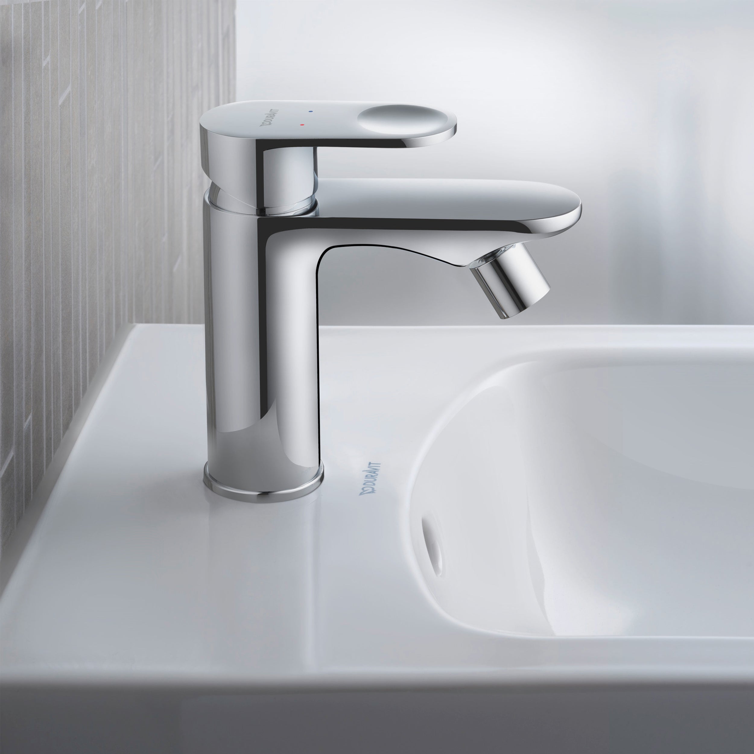 Duravit B.3 bidetová baterie, chrom