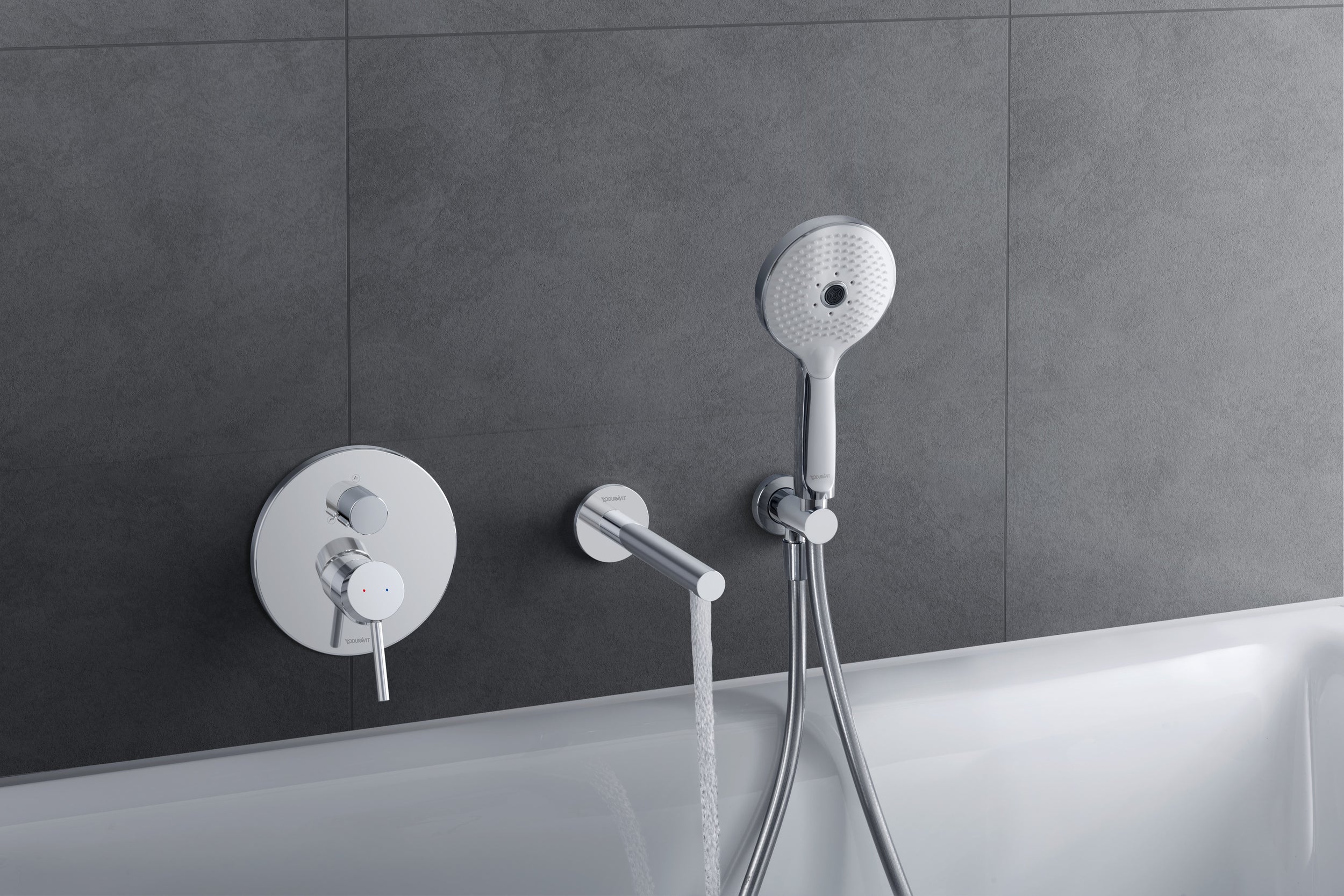 Duravit Circle jednopáková podomítková vanová baterie