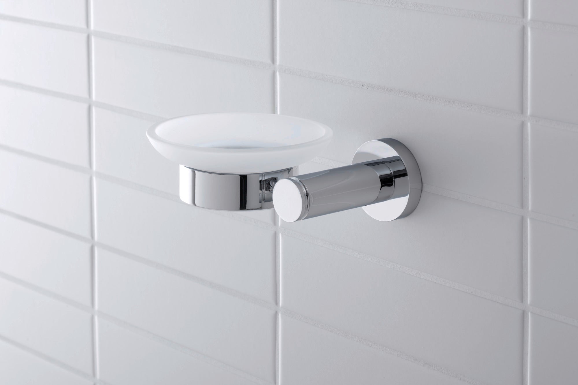 Duravit D-Code mýdelník Ø10 cm pro 1 mýdlo 