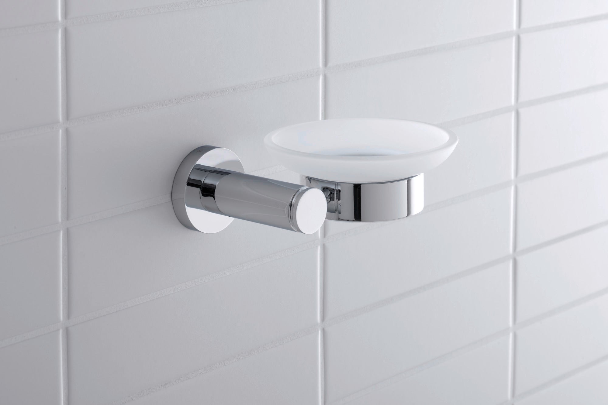 Duravit D-Code mýdelník Ø10 cm pro 1 mýdlo