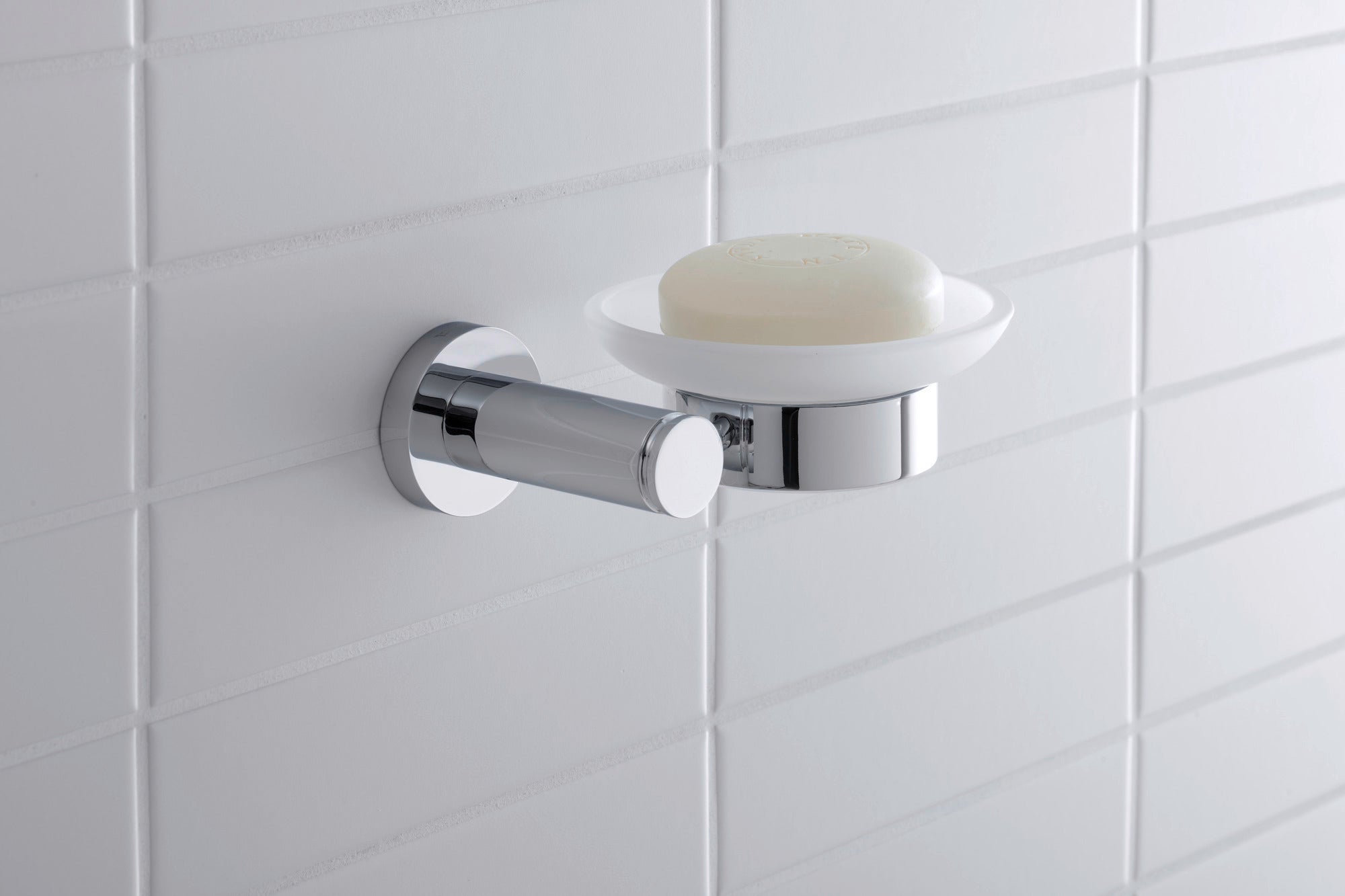 Duravit D-Code mýdelník Ø10 cm pro 1 mýdlo