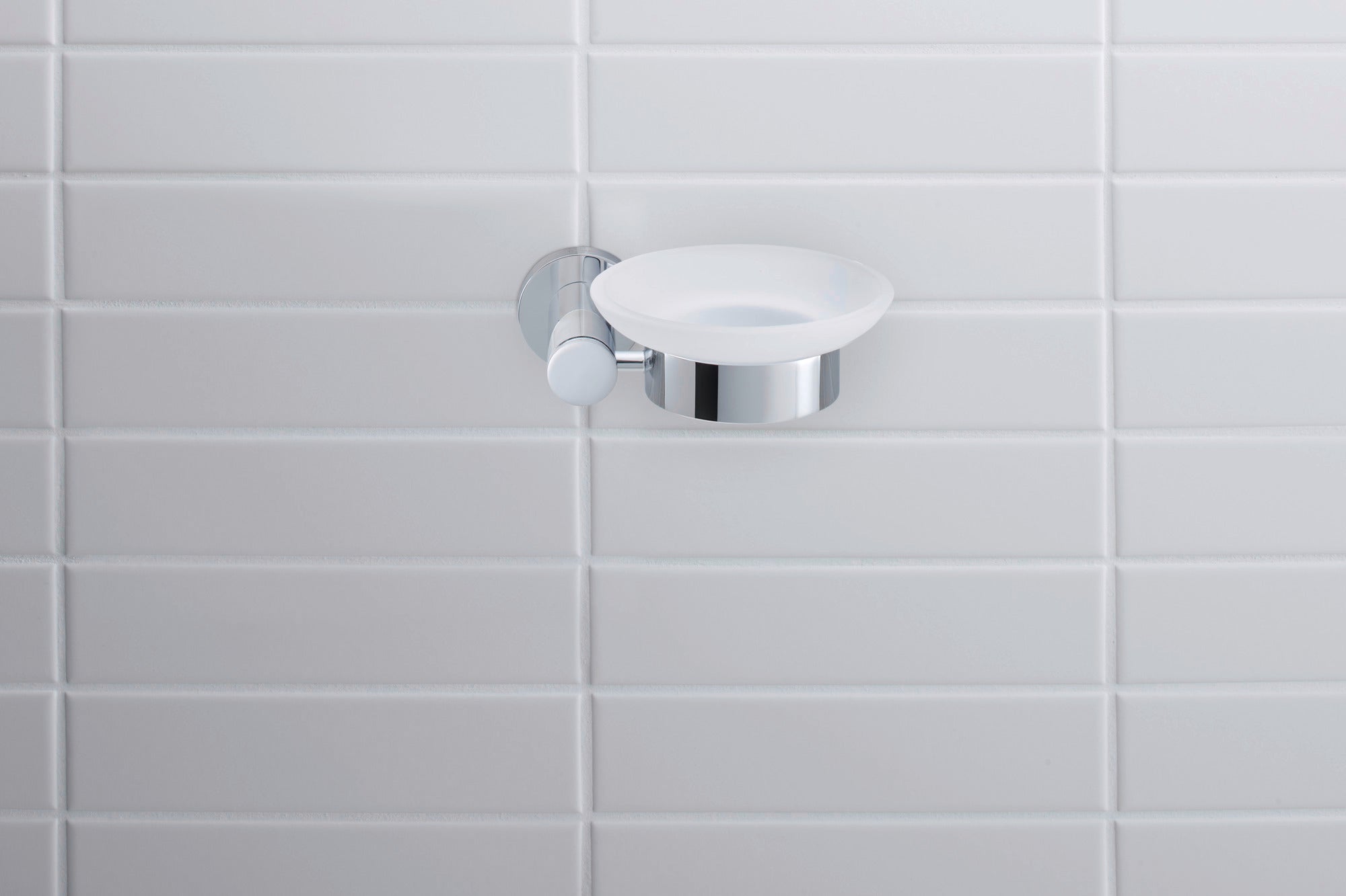 Duravit D-Code mýdelník Ø10 cm pro 1 mýdlo