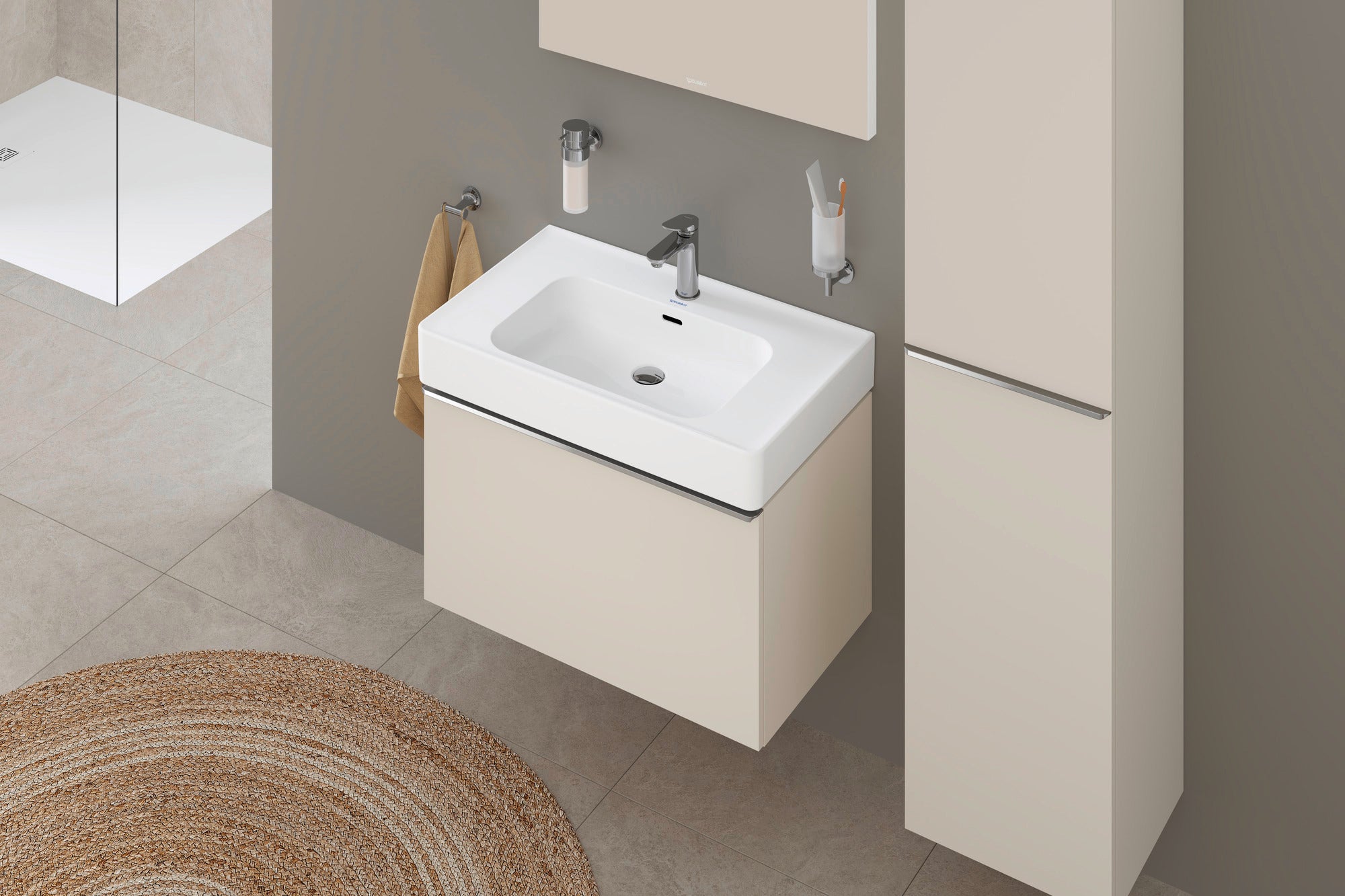 Duravit Wave jednopáková umyvadlová baterie M s táhlem - možnost volby barvy