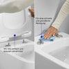 Duravit Univavo univerzální WC sedátko s pomalým sklápěním, hranaté