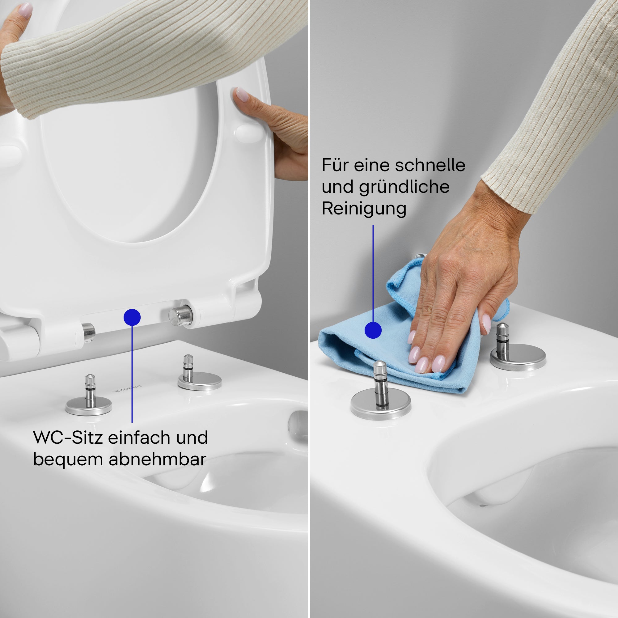 Duravit Univavo univerzální WC sedátko s pomalým sklápěním