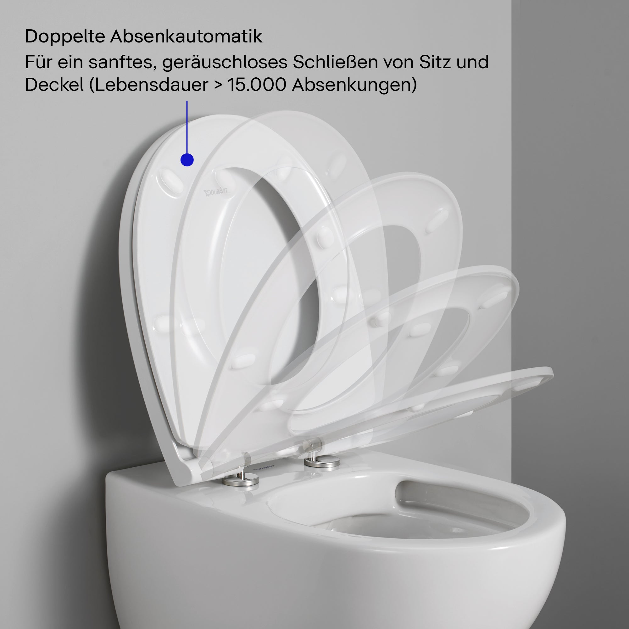 Duravit Univavo univerzální WC sedátko s pomalým sklápěním