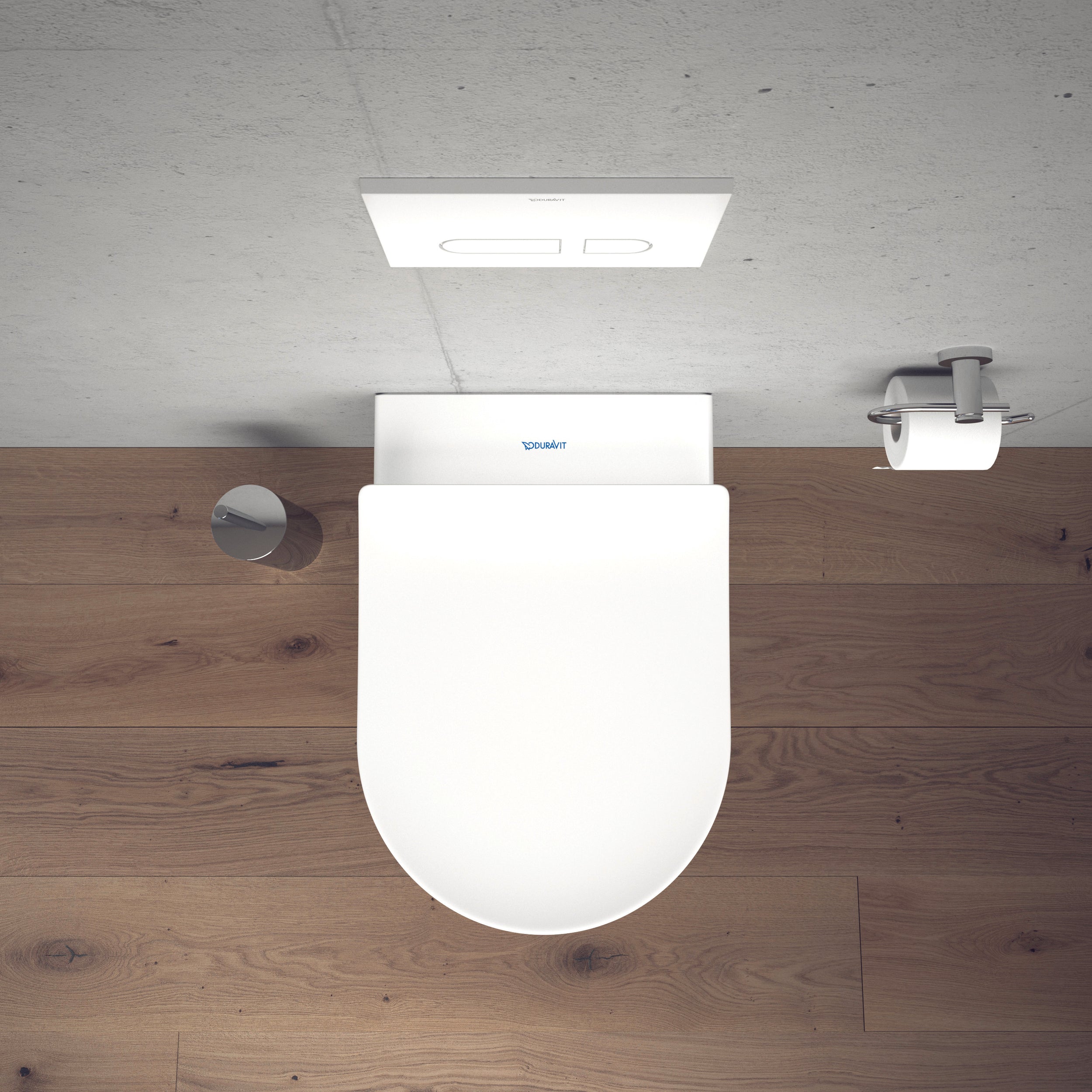 Duravit Soleil závěsná WC sada s WC sedátkem - skryté upevnění