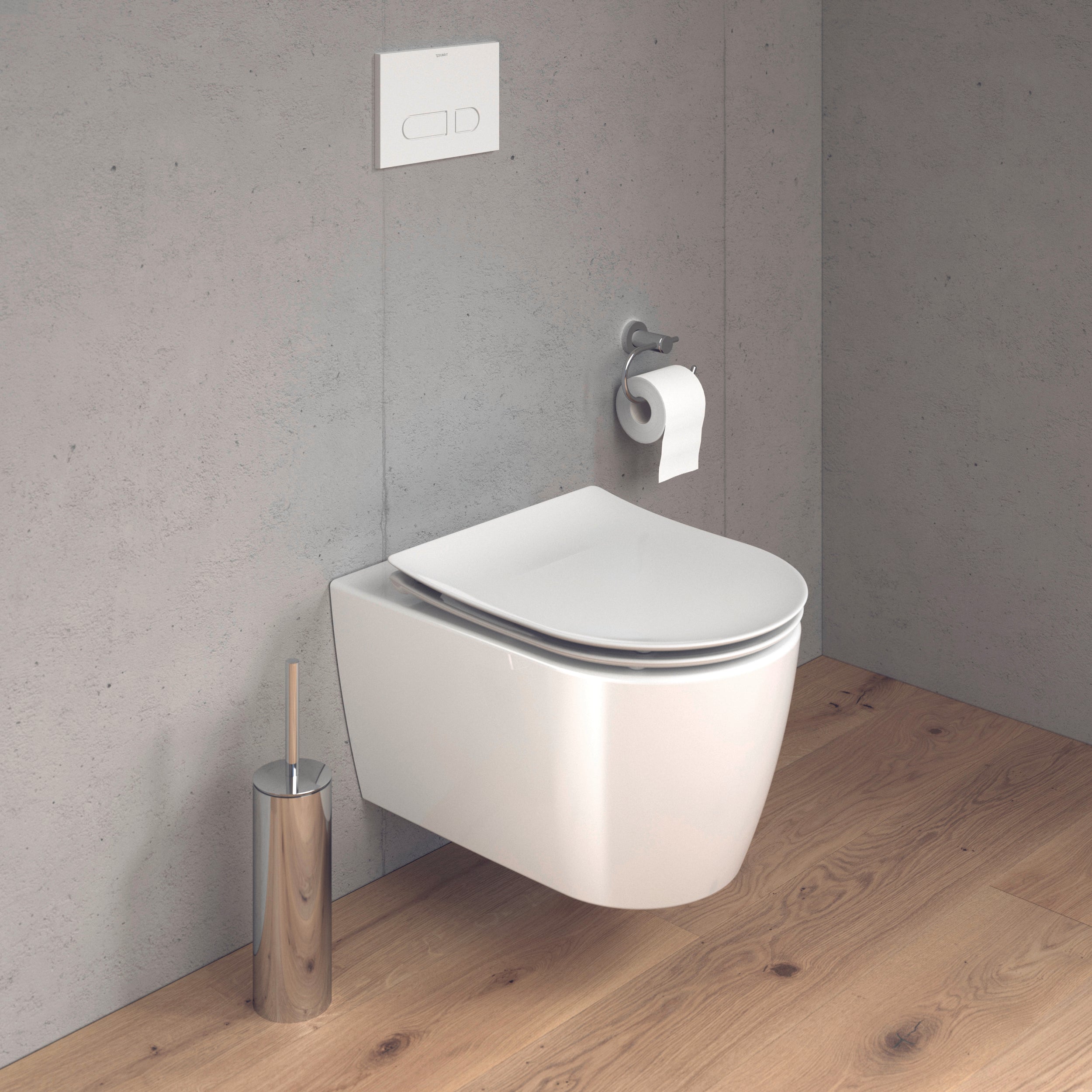 Duravit Soleil závěsná WC sada s WC sedátkem - skryté upevnění