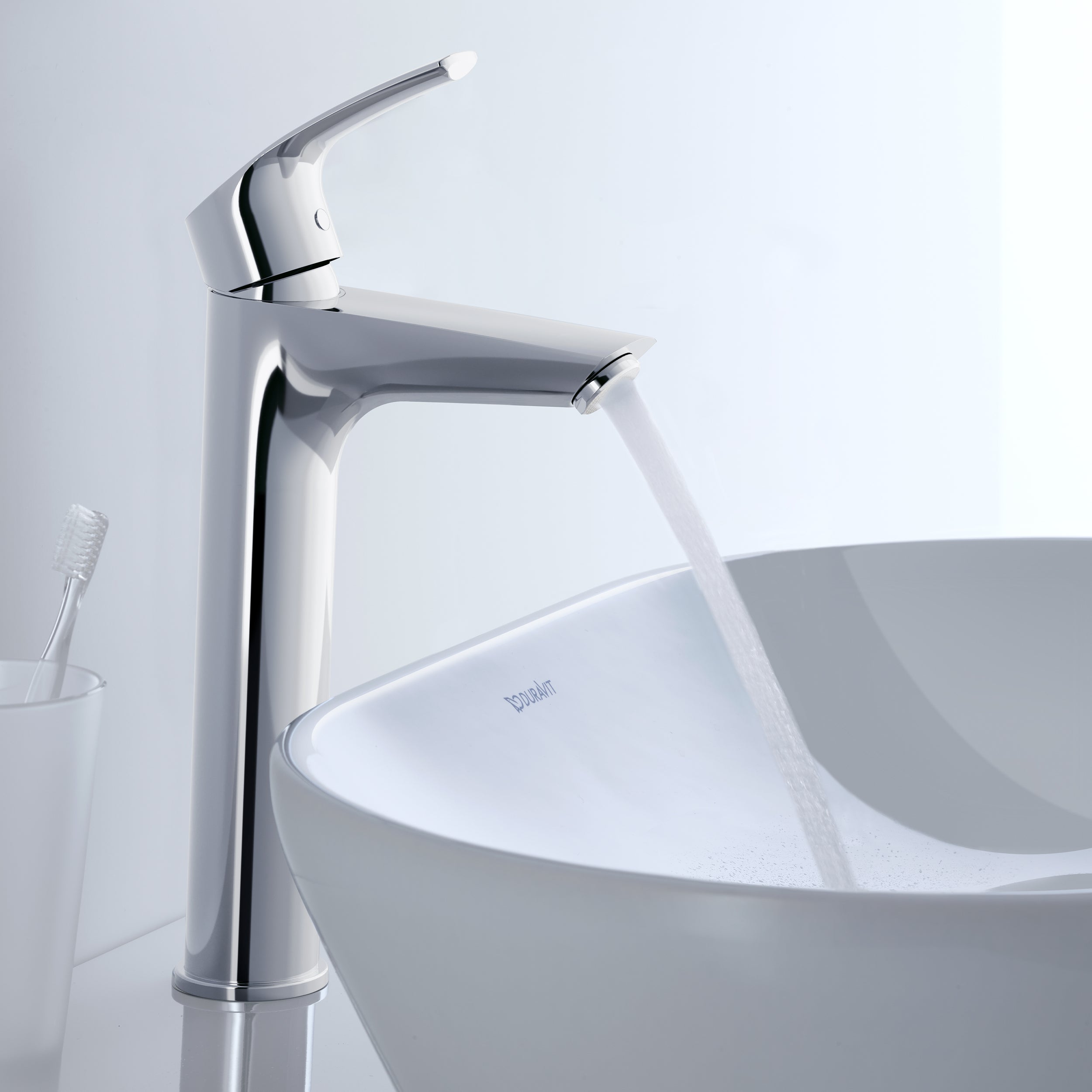 Duravit DuraVelez umyvadlová baterie, 27,2 cm (velikost L), chrom