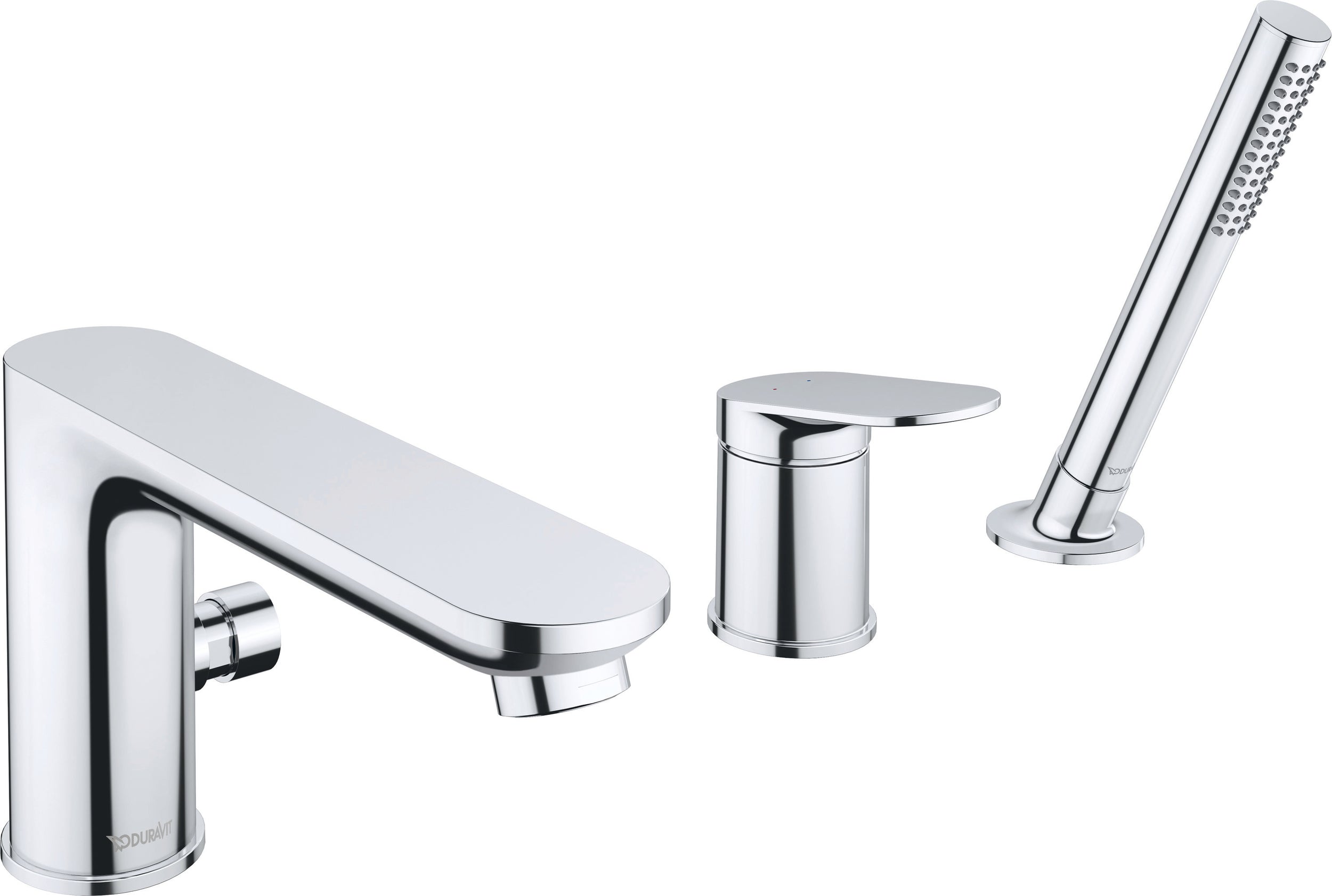 Duravit Wave 3otvorová vanová baterie 