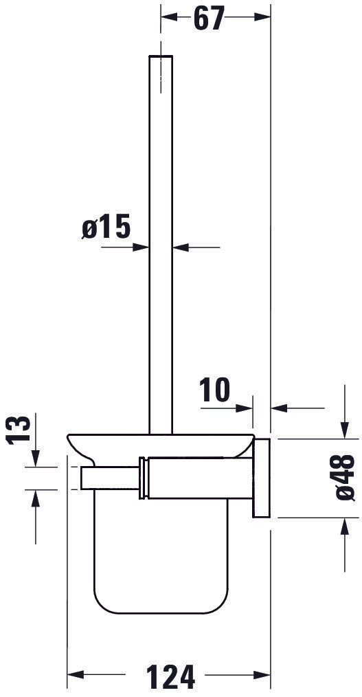 Duravit sada kartáčů D-Code