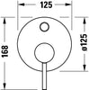 Duravit Circle skrytá jednopáková baterie