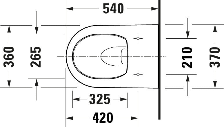 Duravit Soleil závěsná WC sada s WC sedátkem