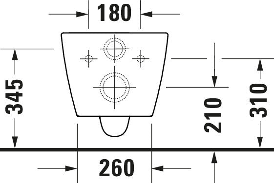 Duravit Soleil závěsná WC sada s WC sedátkem - skryté upevnění