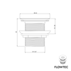 Výpustný ventil FLOWTEC s filtrem