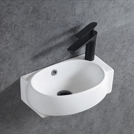 KW198 keramické závěsné umyvadlo na WC pro hosty 
